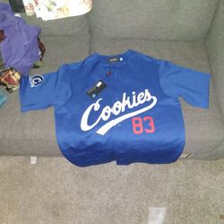 Cookies Baseball Jersey Size Small