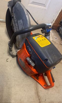 K770 Husqvarna demo saw