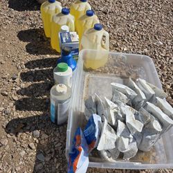 POOL CHEMICALS SUPPLIES SHOCK, ACID, ALGICIDE, ETC