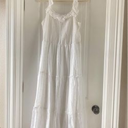 Large White Dress 