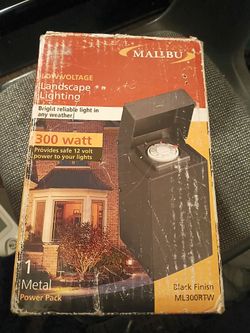 Malibu Low Voltage Landscape Lighting