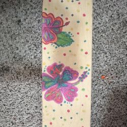 Colorful Painted Skateboard 