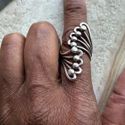 Unique Sterling Silver Ring