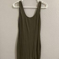 Planet Gold green bodycon dress