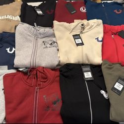 Mens L True Religion Hoodies 