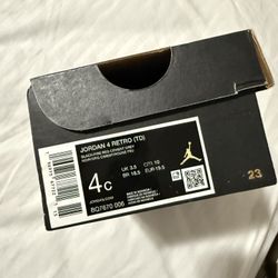 Toddler Jordan 4 Retro