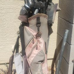 Golf Clubs , 3 Sets In One Bag