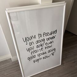 24 x 36 white poster frames