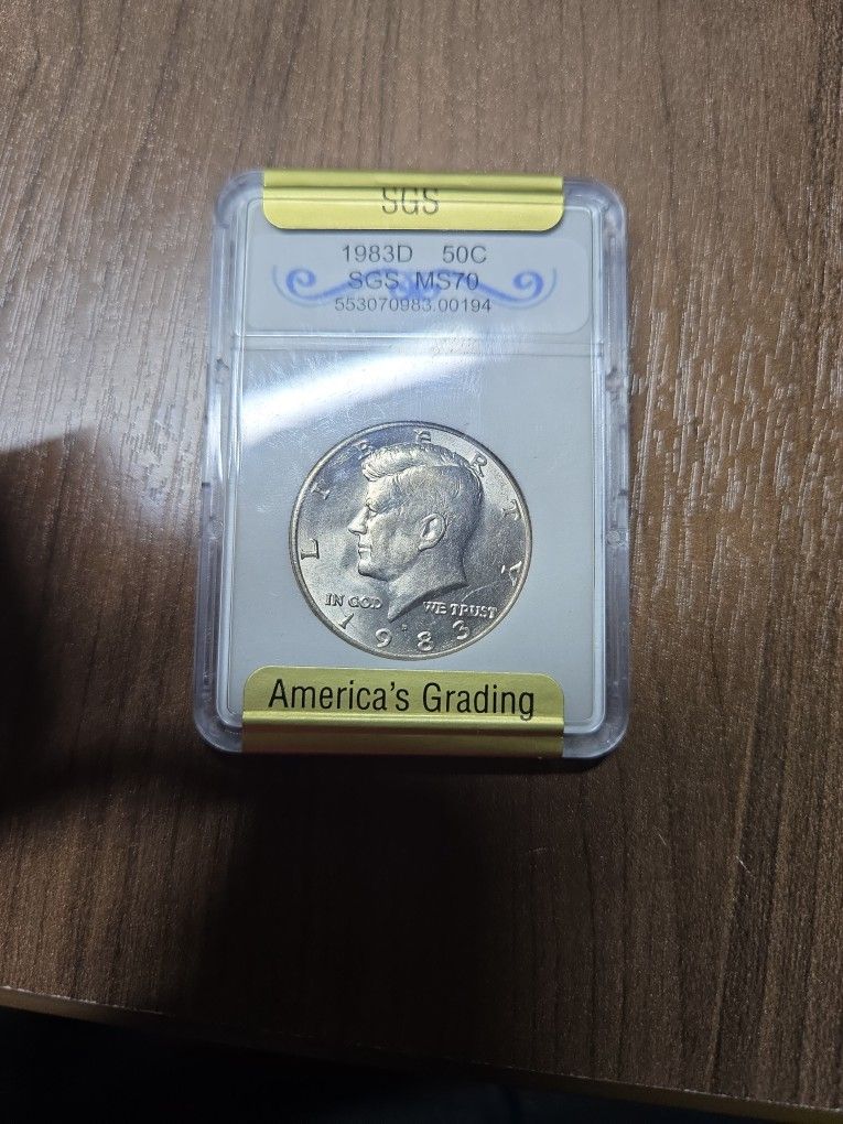 1983 D Kennedy Half Dollar