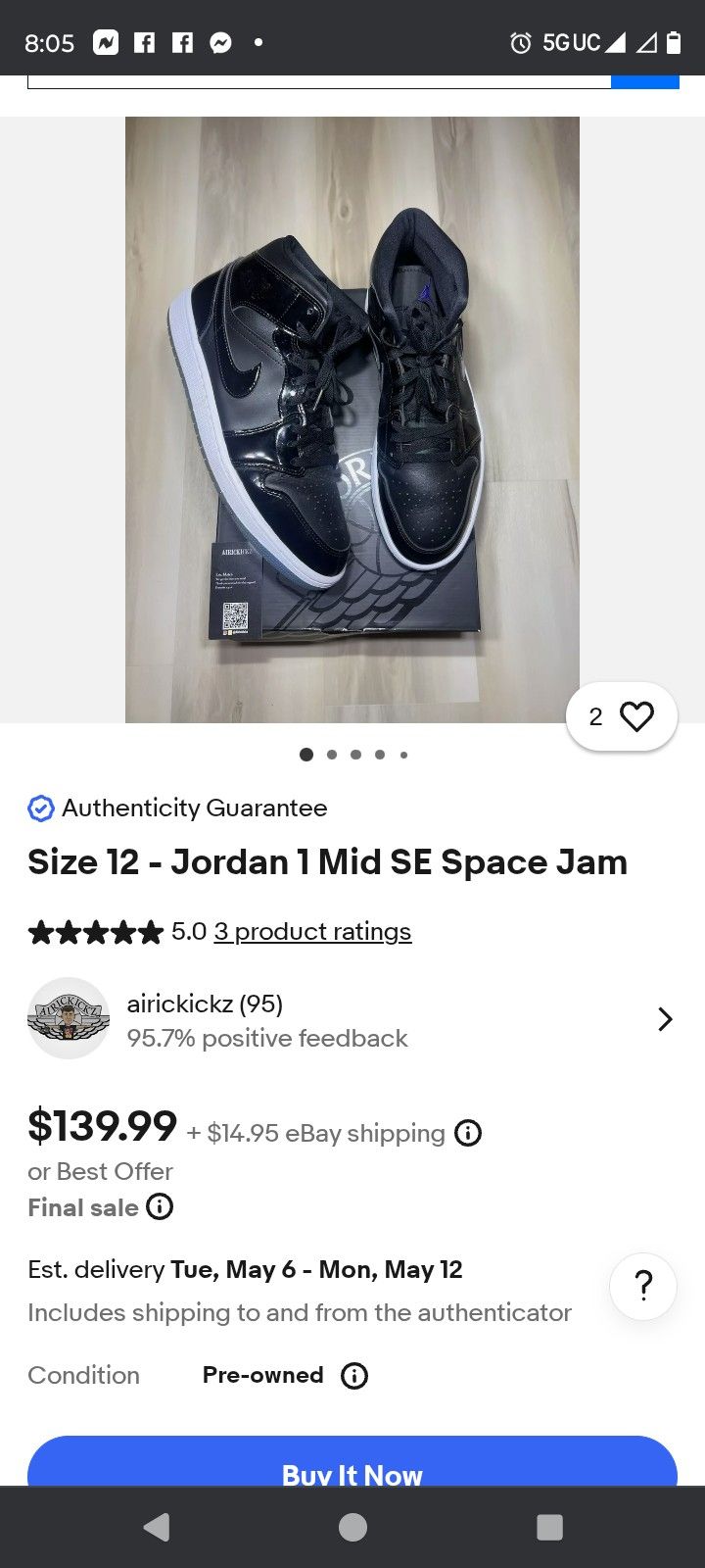 Jordans Space Jams Retro
