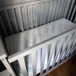 Baby Crib & Mattress 