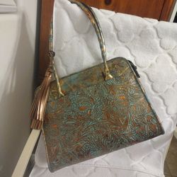 Patricia Nash leather satchel