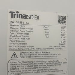 Solar 235 Watts Trina 