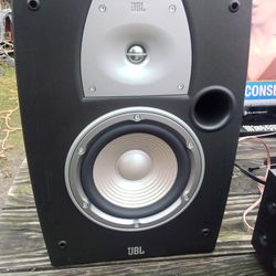 JBL N26 SPEAKERS, DAYTON SUB-100 POWERED SUBWOOFER AND YAMAHA 7.1 CHANNELS AV RECEIVER $500 FINAL PRICE READ DESCRIPTION AND SEE ALL PICTURES