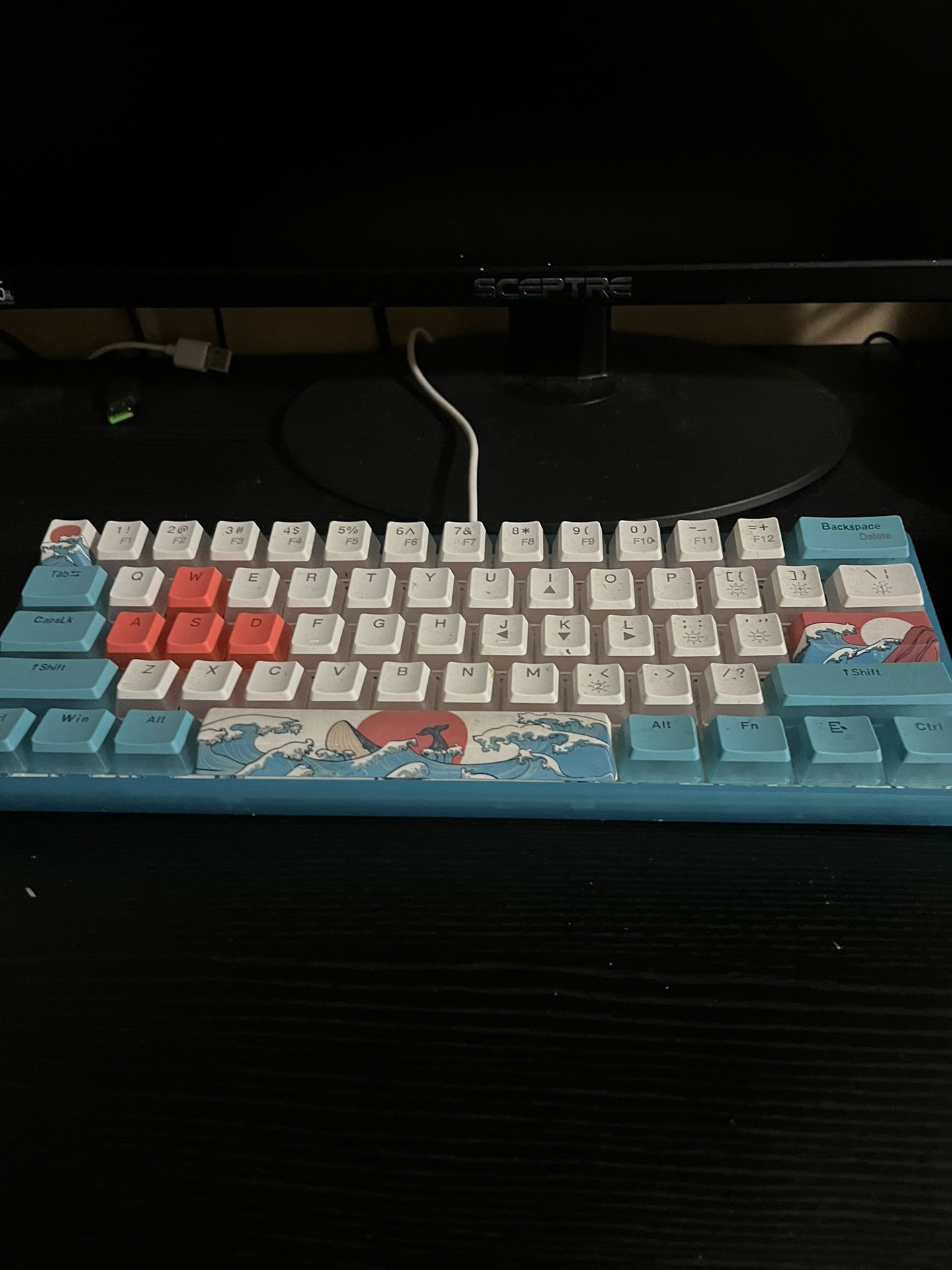 Gaming Keyboard And Razor Mouse 