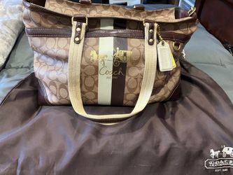 Coach diaper bag