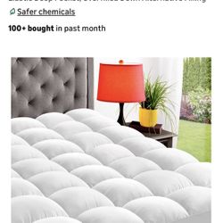 Mattress Topper, Cal-king, New