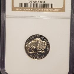 2005 S Bison 5 Cent NGC PF 69 Ultra Cameo Coin