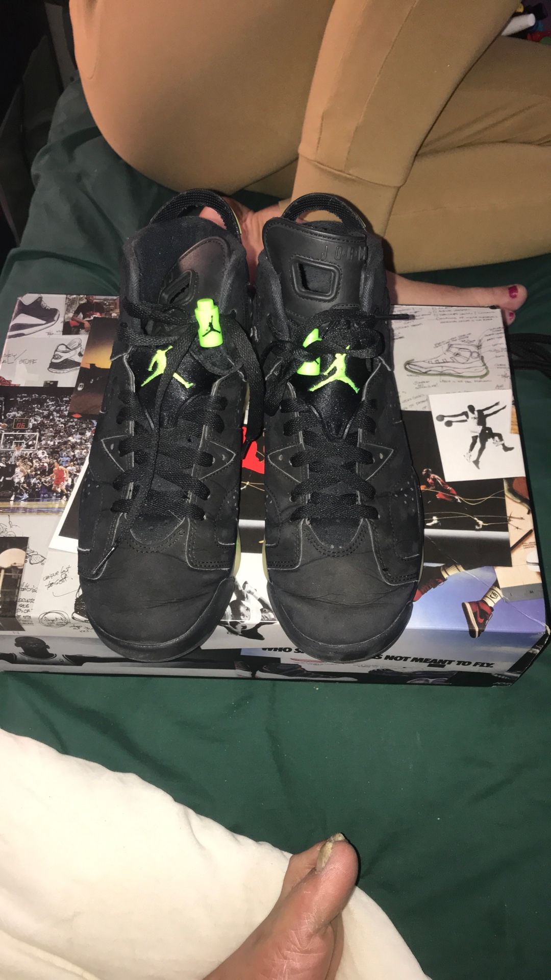 Retro 6 Jordan’s
