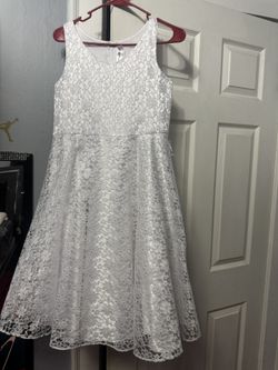 white dress