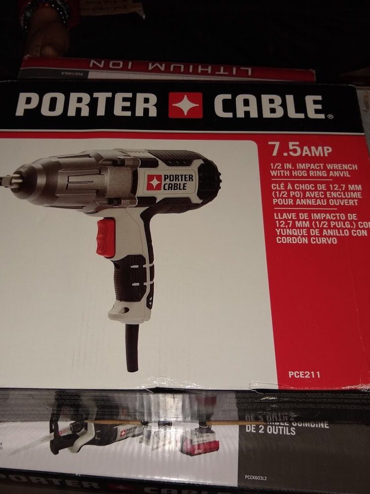 7.5 amp impact drill 1/2 (porter cable)