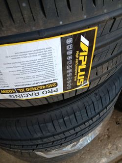 New set of tires aplus 245 45 20