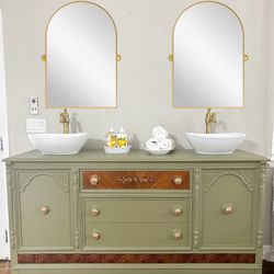 Double  Bathroom Vanity 