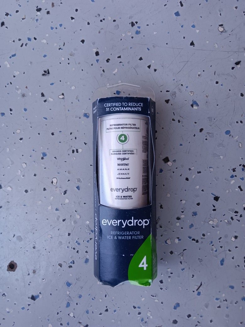 Everydrop by Whirlpool Ice and Water Refrigerator Filter 4, EDR4RXD1