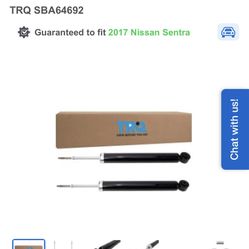 Brand New Rear Shocks!!! Nissan Sentra 2017!!!!