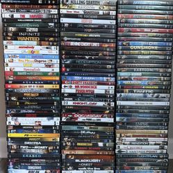 2 For $1 DVDs Various Genres Action Drama Comedy Thriller