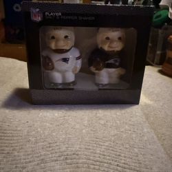 Patriots Salt And Pepper Shakers