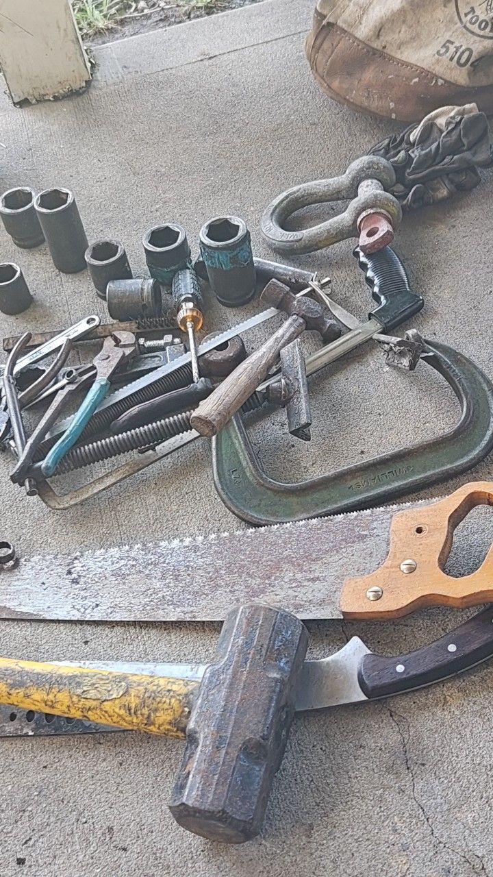 Tool Box With Tools