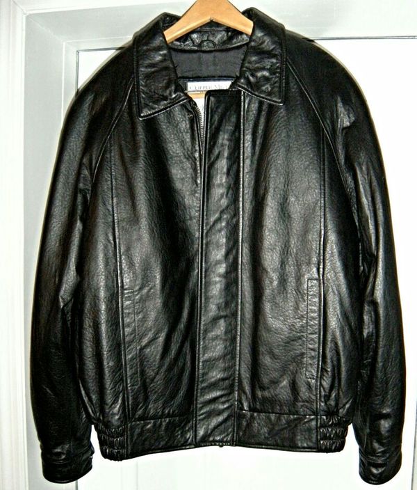 London Fog Clipper Mist Mens Black Leather Jacket For In Saint Petersburg Fl Offerup