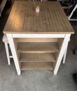 Two person bar top table