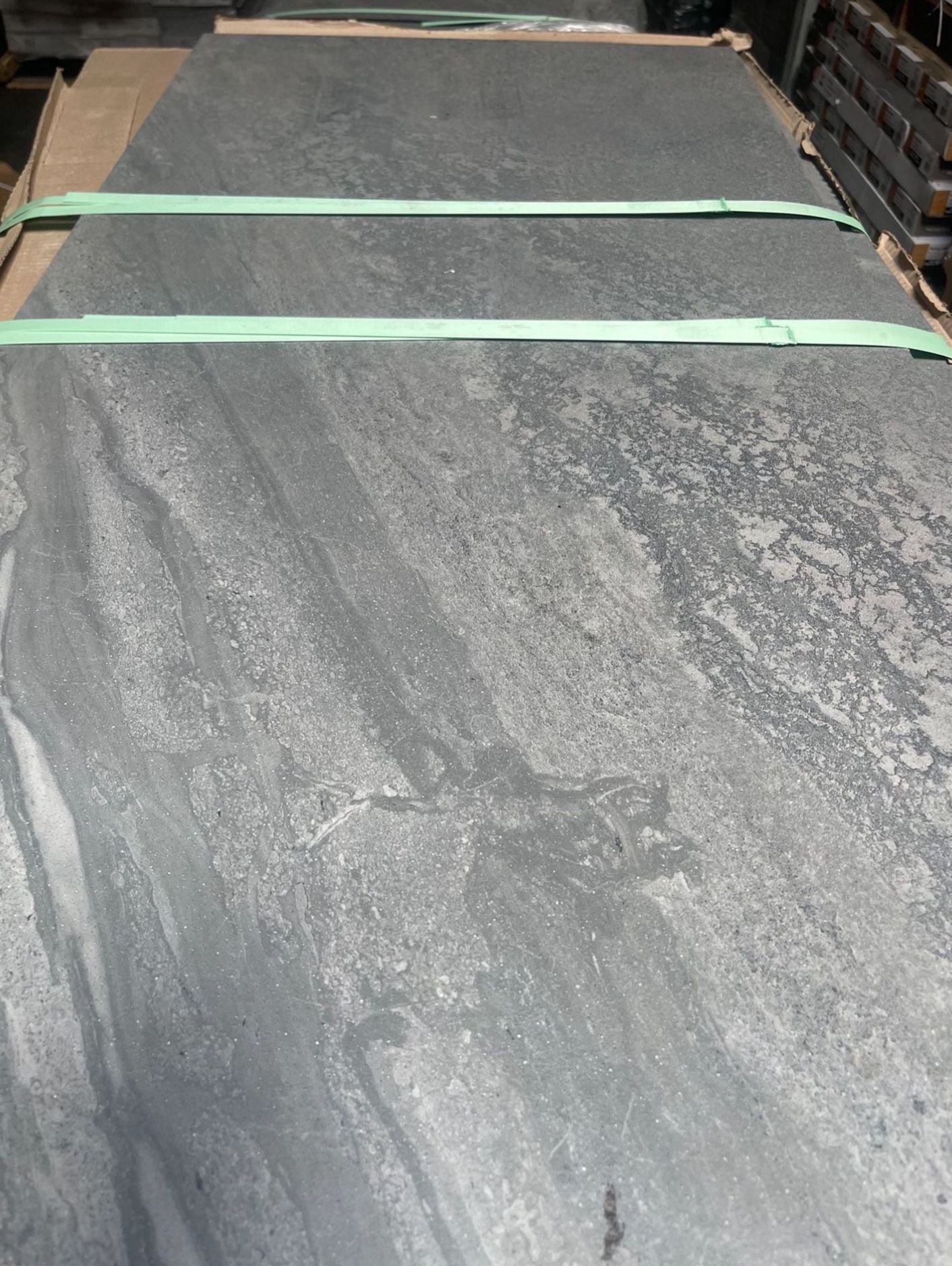 MSI Yardan Graphite Matte Porcelain Stone Look Floor and Wall Tile (16 sq.ft. case)