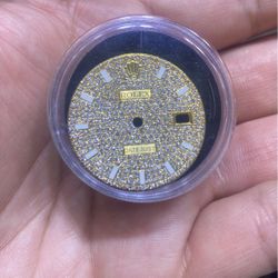Rolex Pave 36mm Vs Dial Gold Diamonds Buy Sale Trade