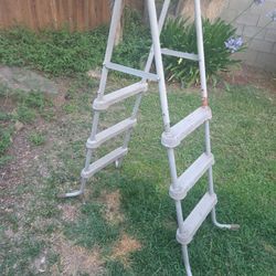 3 step pool ladder!