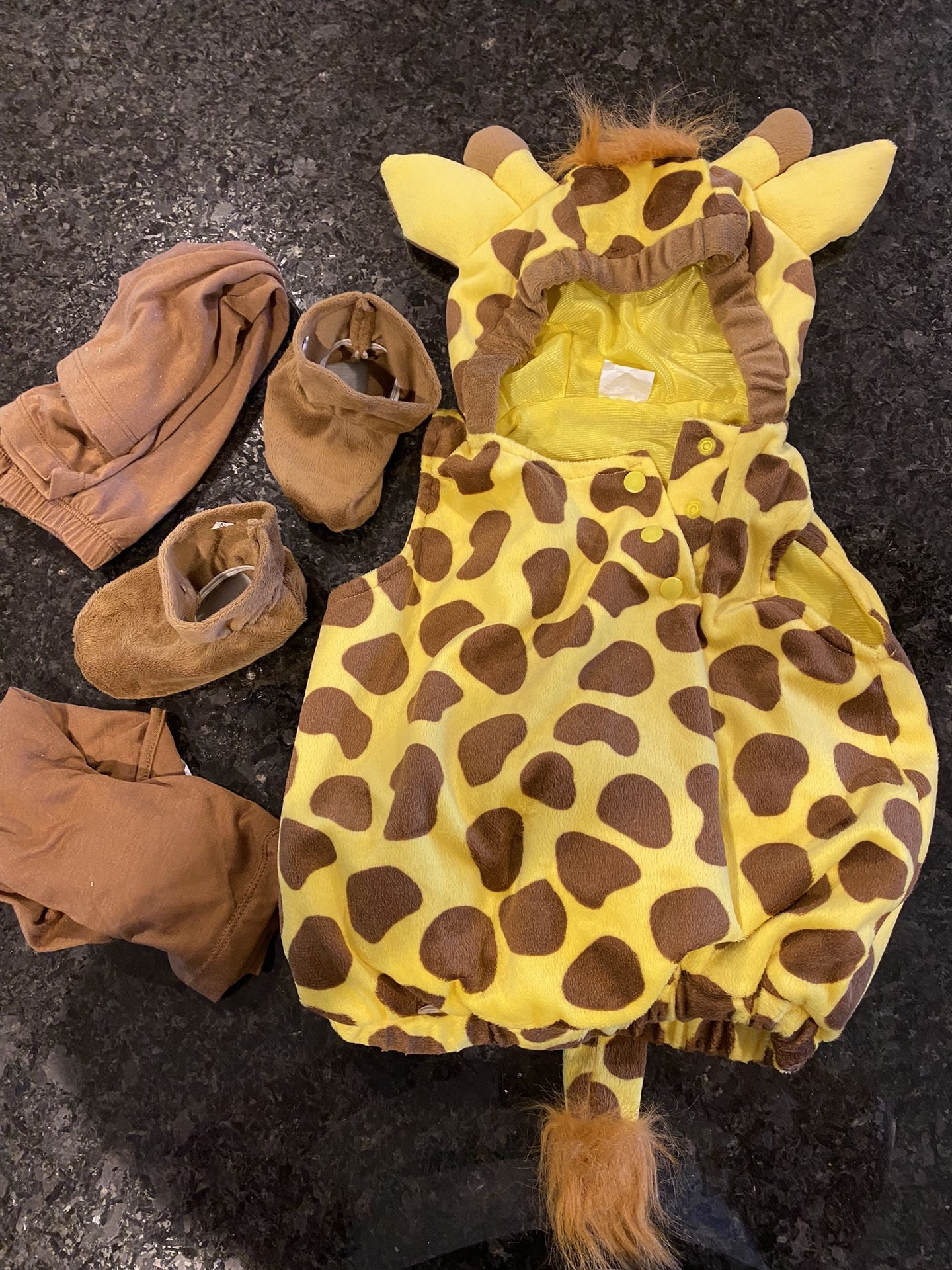 Halloween Costume Girraffe Set