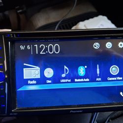 STEREO PIONEER CD DVD AUX USB BLUETOOTH GOOD CONDICIÓN ABLO ESPAÑOL