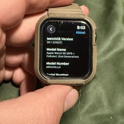Apple iWatch SE - Gen 2 - 44mm- GPS/ Cellular