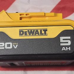 Dewalt 20v 5AH Battery,  New
