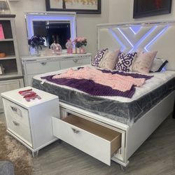 4PC King Bedroom Set