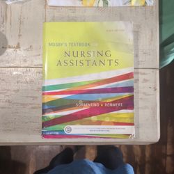 Mosby's TextBook Nursing Assistants 