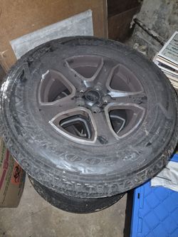 Jeep rims and tires