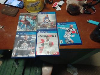 Ps4 500 Gb 5 Games