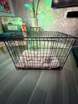30” Double Door Dog Crate