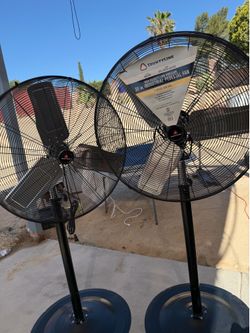 HIGH VELOCITY, LOW VIBRATION 30 in. INDUSTRIAL PEDESTAL FAN