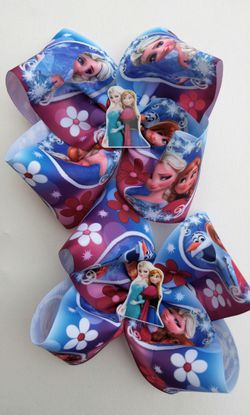 Frozen hair bow🎀