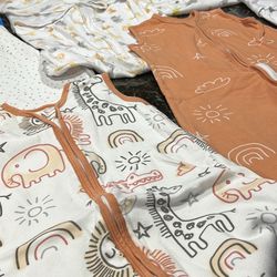 Baby Sleep, Sacks, Wearable, Blankets 0-6 Mo. $5 Ea. 