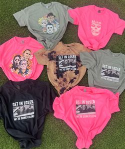BRAND NEW CUSTOM MADE HALLOWEEN SHIRTS